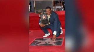 LOS ANGELES, CALIFORNIA – AUGUST 11: Kenan Thompson poses during his star ceremony at the Hollywood Walk Of Fame on August 11, 2022 in Los Angeles, California. (Photo by David Livingston/Getty Images)