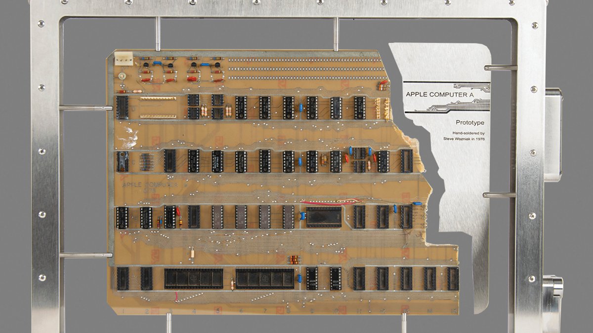 Apple-1 Computer Prototype Sells at Auction – NBC Los Angeles - Vimarsana News