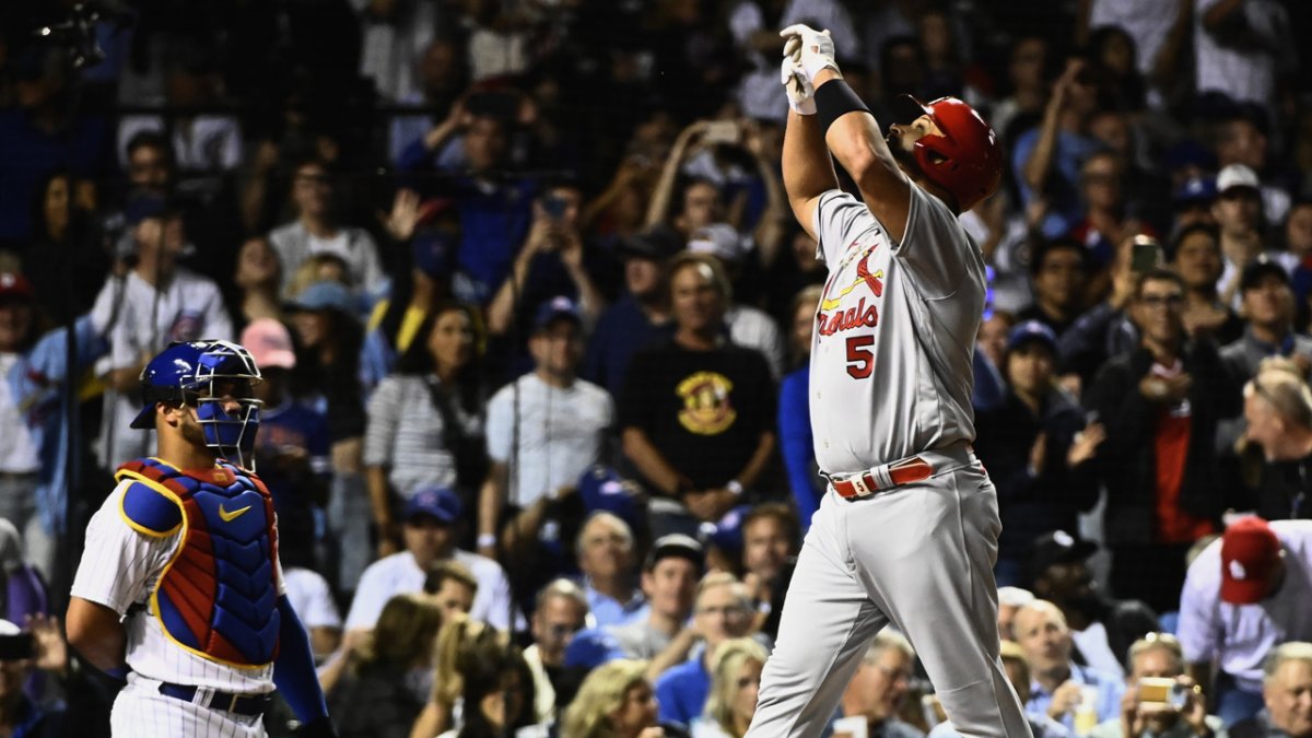 He's the GOAT' - What it's like watching Albert Pujols become Albert