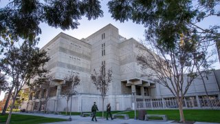 Orange County Central Men's Jail in Santa Ana is pictured.