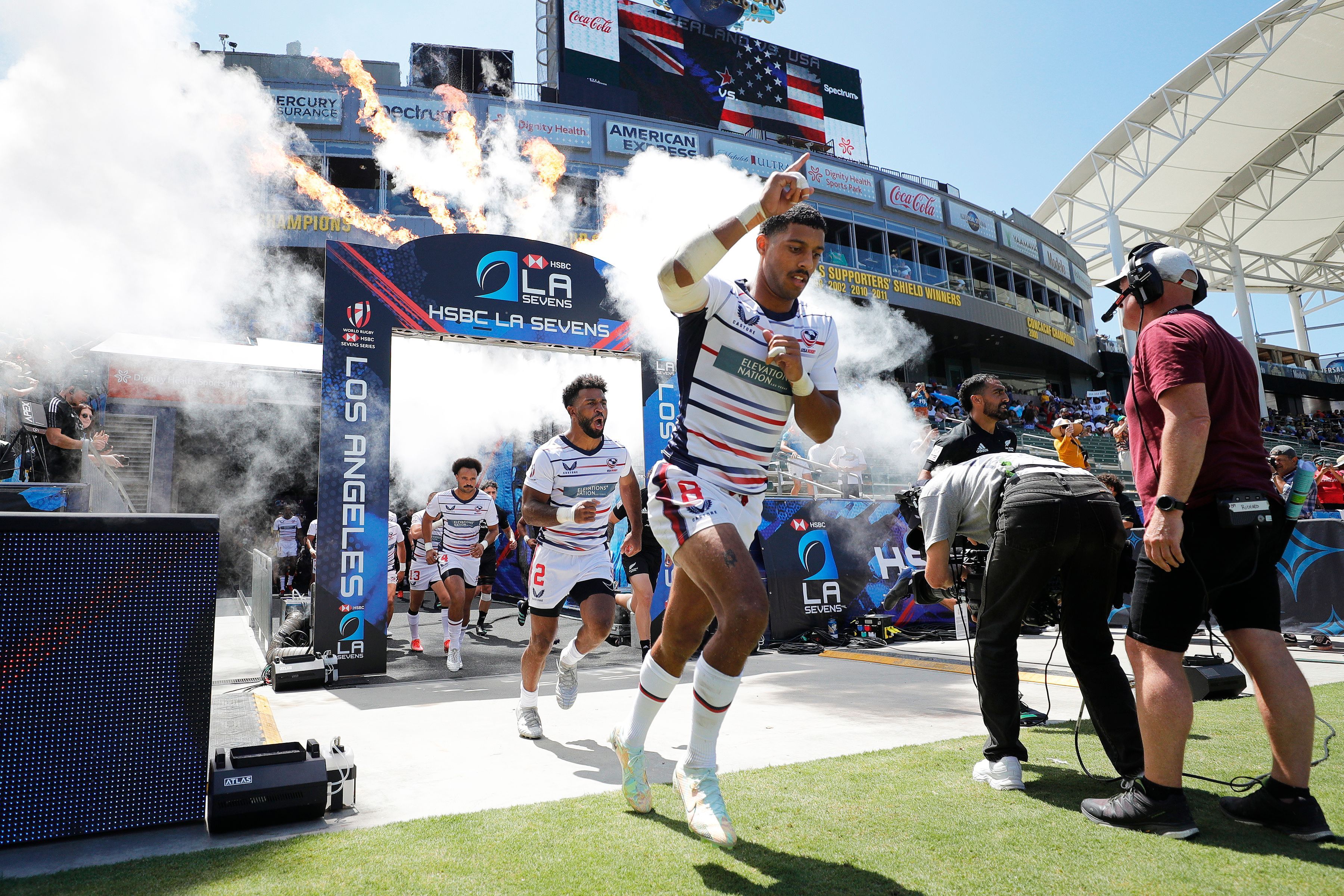 USA Eliminated From 2022 HSBC Los Angeles Sevens After 28-12 Loss to Fiji