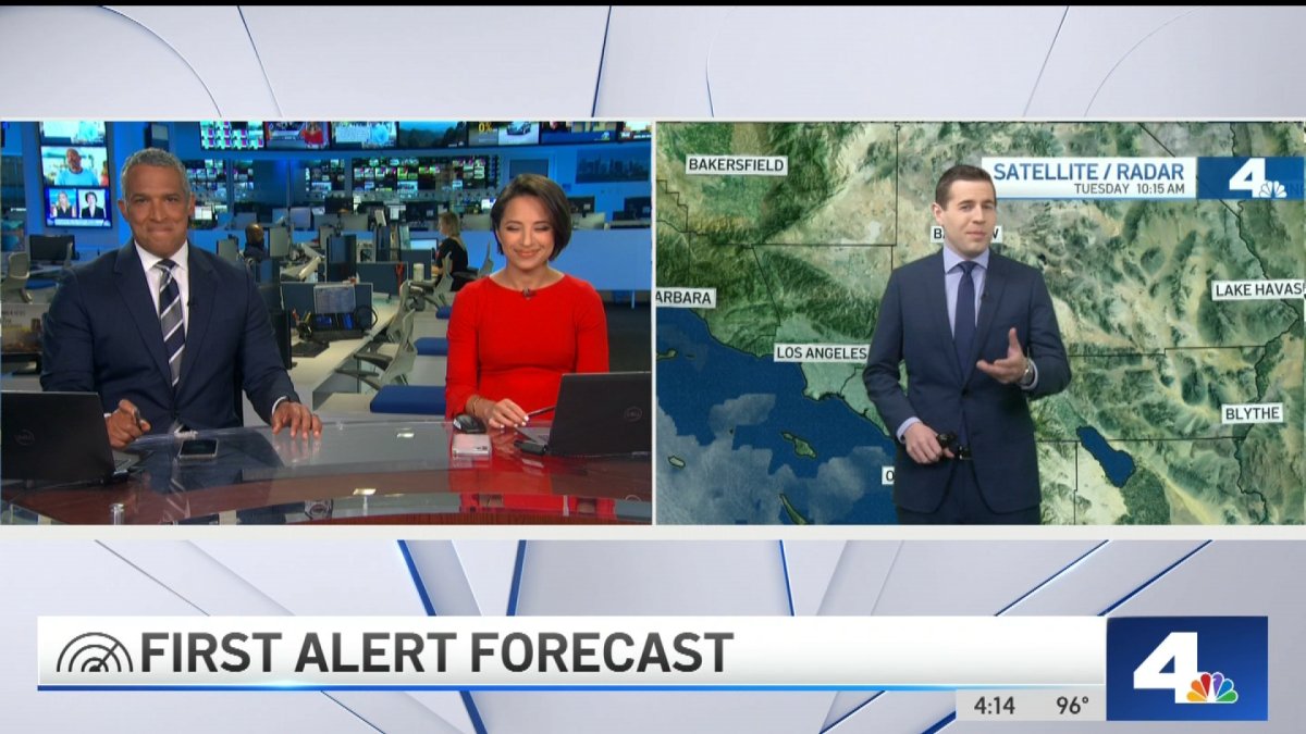 First Alert Forecast: Cooling Later This Week – NBC Los Angeles