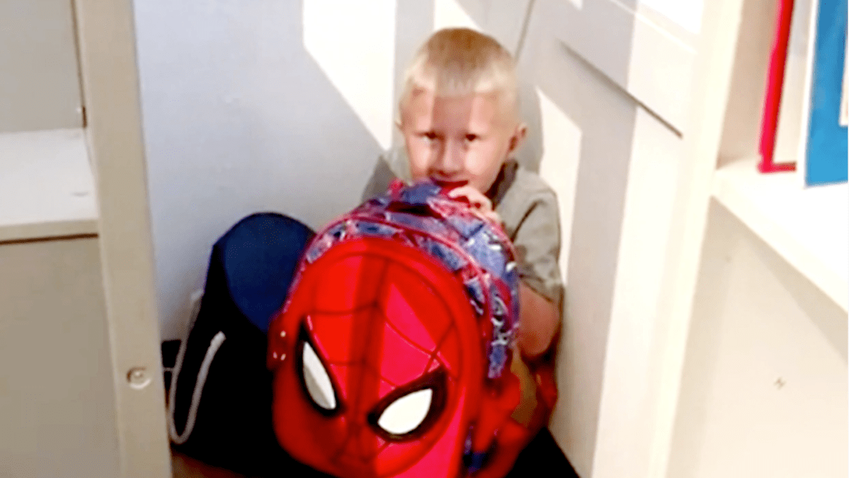 Mom Prepares 5 Year Old For Kindergarten With Active Shooter Drills In mom-prepares-5-year-old-for-kindergarten-with-active-shooter-drills-in
