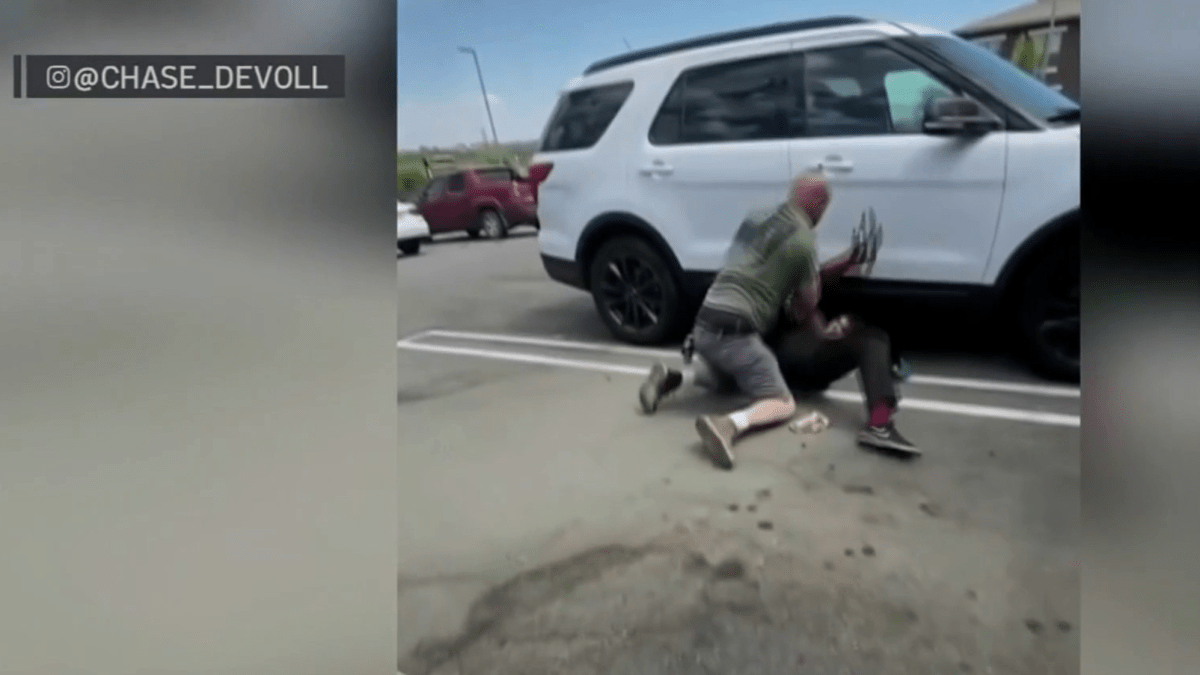 Man Arrested for Felony Child Abuse After Fight With Teen Caught on Camera