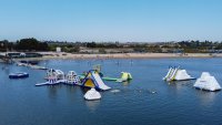 It's almost Inflatable Aquatic Park Season at Newport Dunes Waterfront Resort