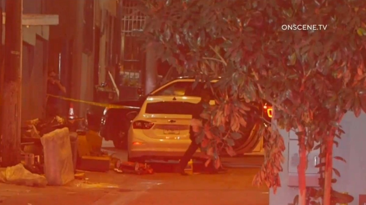 Children Found in Car at Scene of LA Fatal Shooting – NBC Los Angeles