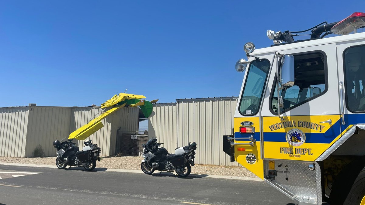 Small Plane Crashes At Camarillo Airport Leaving One Person Critical