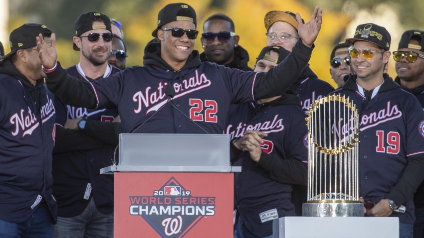 World Series MVP Stephen Strasburg has decided to retire, AP source says