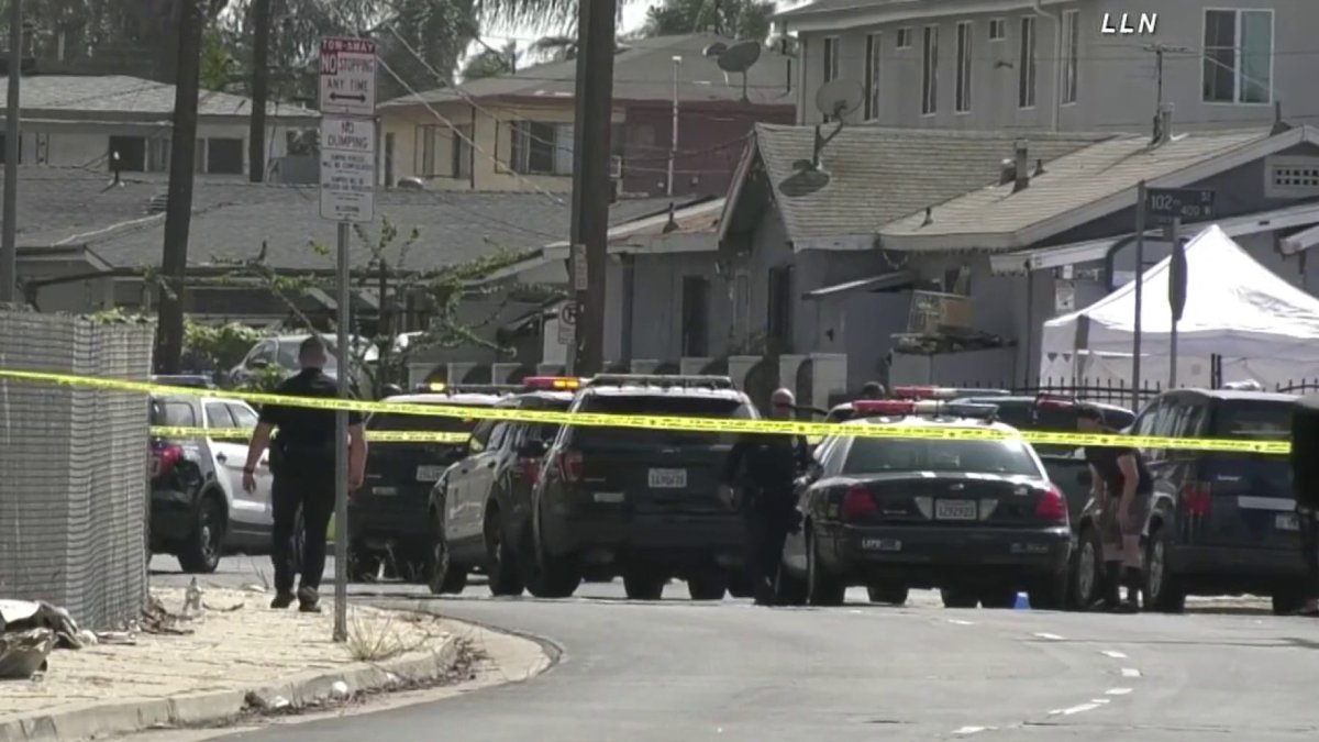 Police Shooting Investigation in South LA – NBC Los Angeles