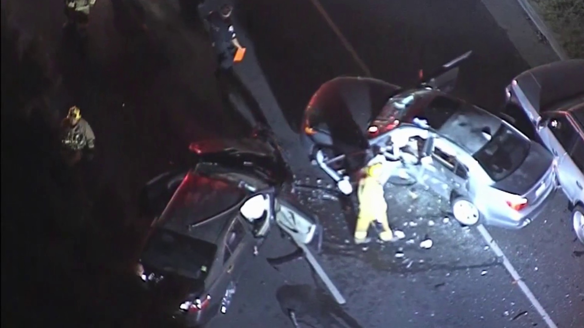 Two Vehicle Crash In Arleta Leaves Driver, Child Critically Injured