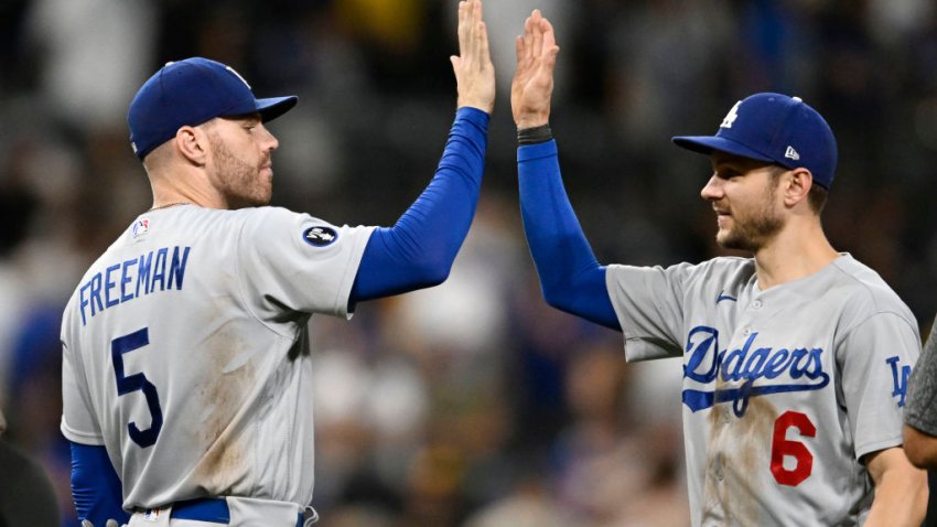 Freeman has RBI single in 10th, gives Dodgers 107th win