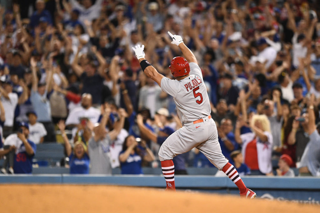 Dave Roberts' double reaction to Albert Pujols' 700th HR was every