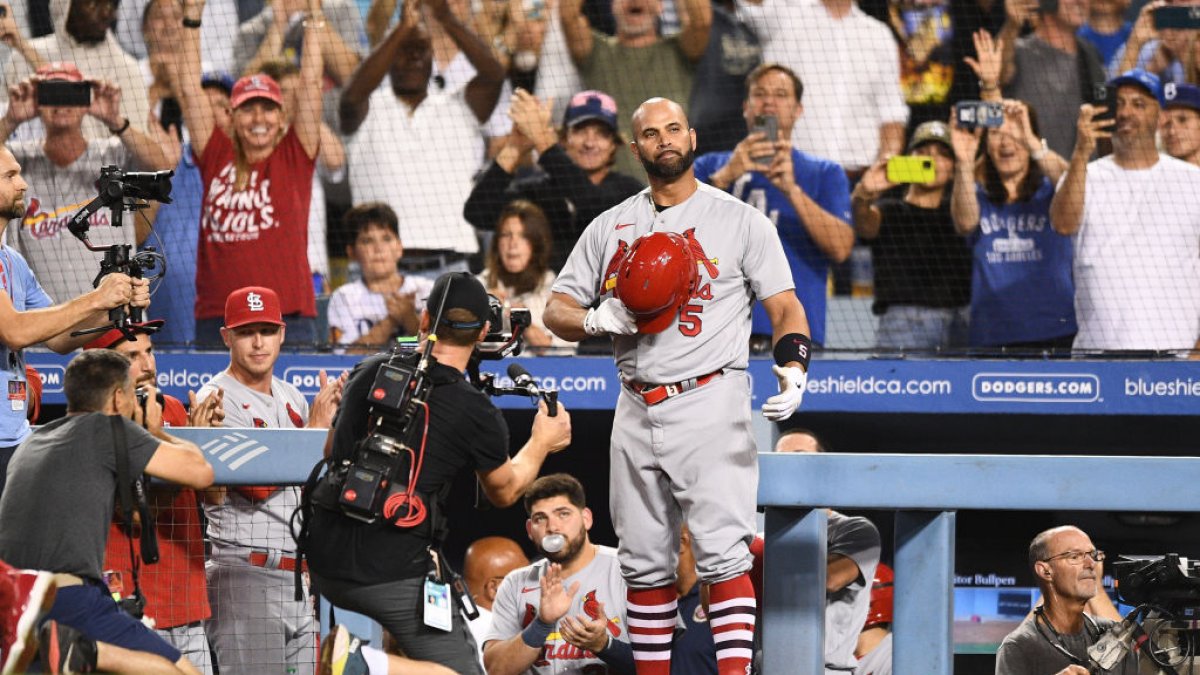 Cardinals Blowout Dodgers 11-0 on Historic Night For Albert Pujols – NBC  Los Angeles