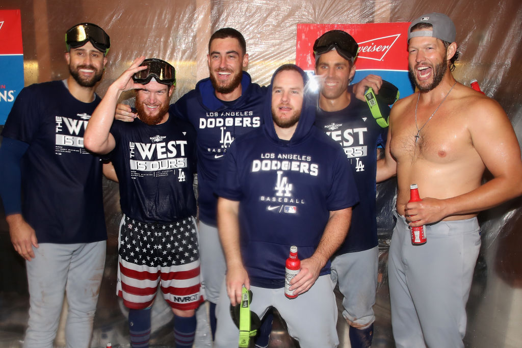 Los Angeles Dodgers 2022 NL West Division Champions Locker Room T