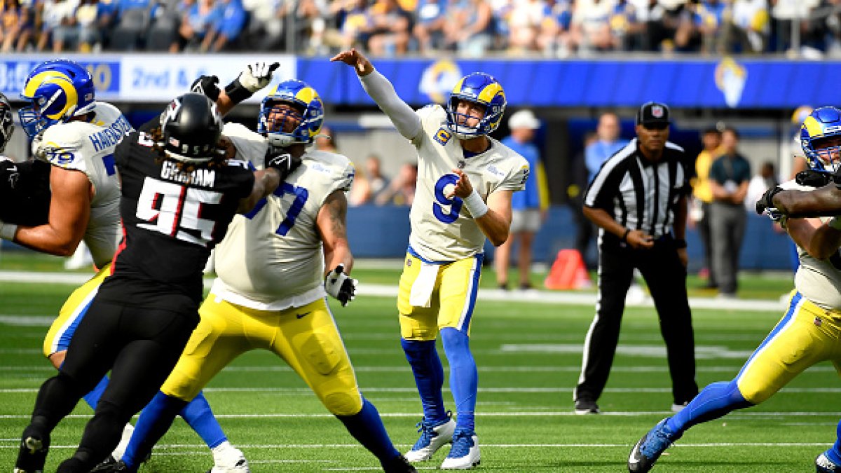 PHOTOS: Matthew Stafford watches the LA Kings take down the