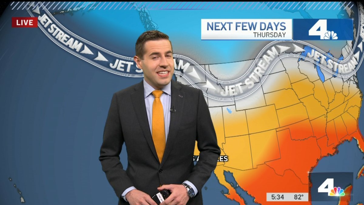 First Alert Forecast: Warming Up – NBC Los Angeles