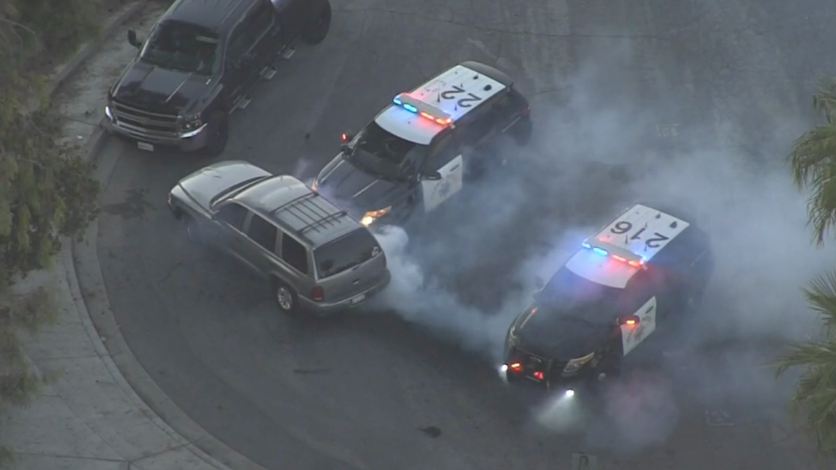 CHP Pursuit Ends in Standoff in Monterey Park NBC Los Angeles