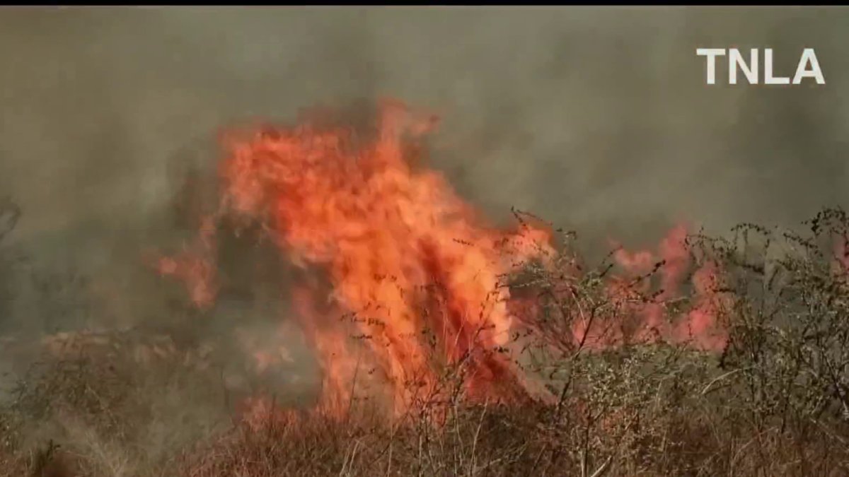Brush Fire in Shadow Hills Neighborhood Grows to 107 Acres - Vimarsana News