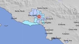 Light shaking from a small earthquake was reported Monday Sept. 12, 2022 in parts of the San Fernando Valley.
