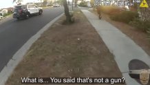 In early August, NBCLA broke the story that the Los Angeles Police Department officers had shot Petit, but he was actually holding a six-inch, black metal latch actuator, after the I-Team obtained images of the object and a 911 call from the LAPD.
