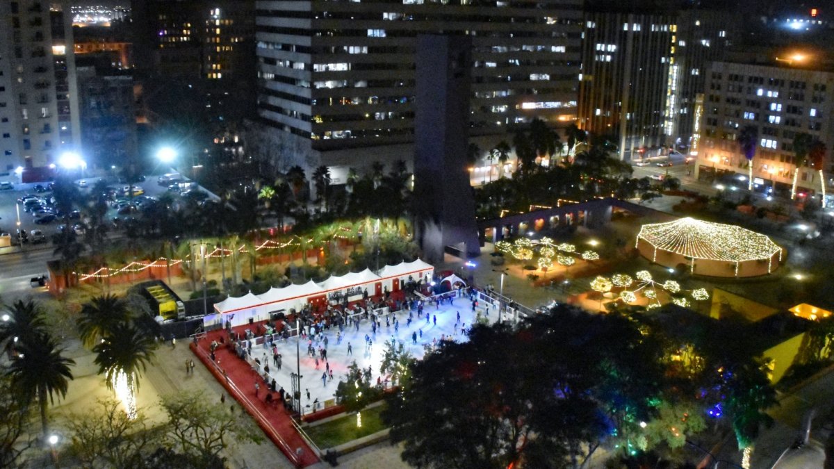 Pershing Square’s Ice Rink to Soon Twirl Into Our Winter-Loving Worlds – NBC Los Angeles