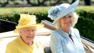 Queen Elizabeth II and Camilla, Duchess of Cornwall