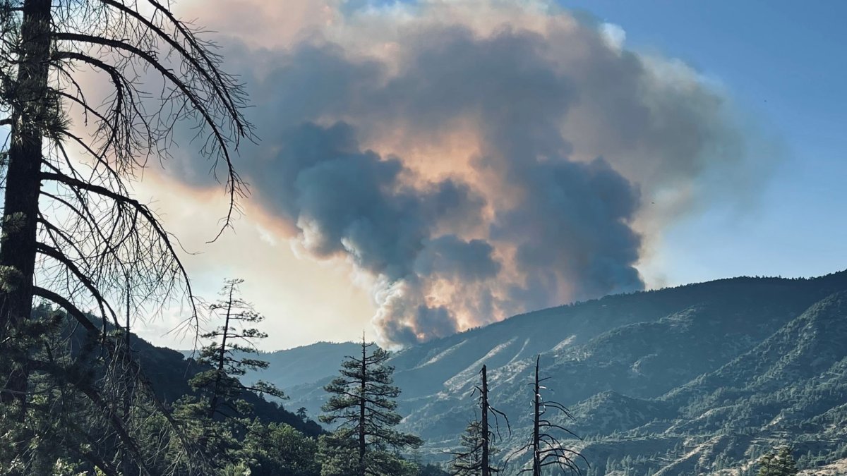 Evacuations Ordered for Radford Fire Near Big Bear NBC Los Angeles
