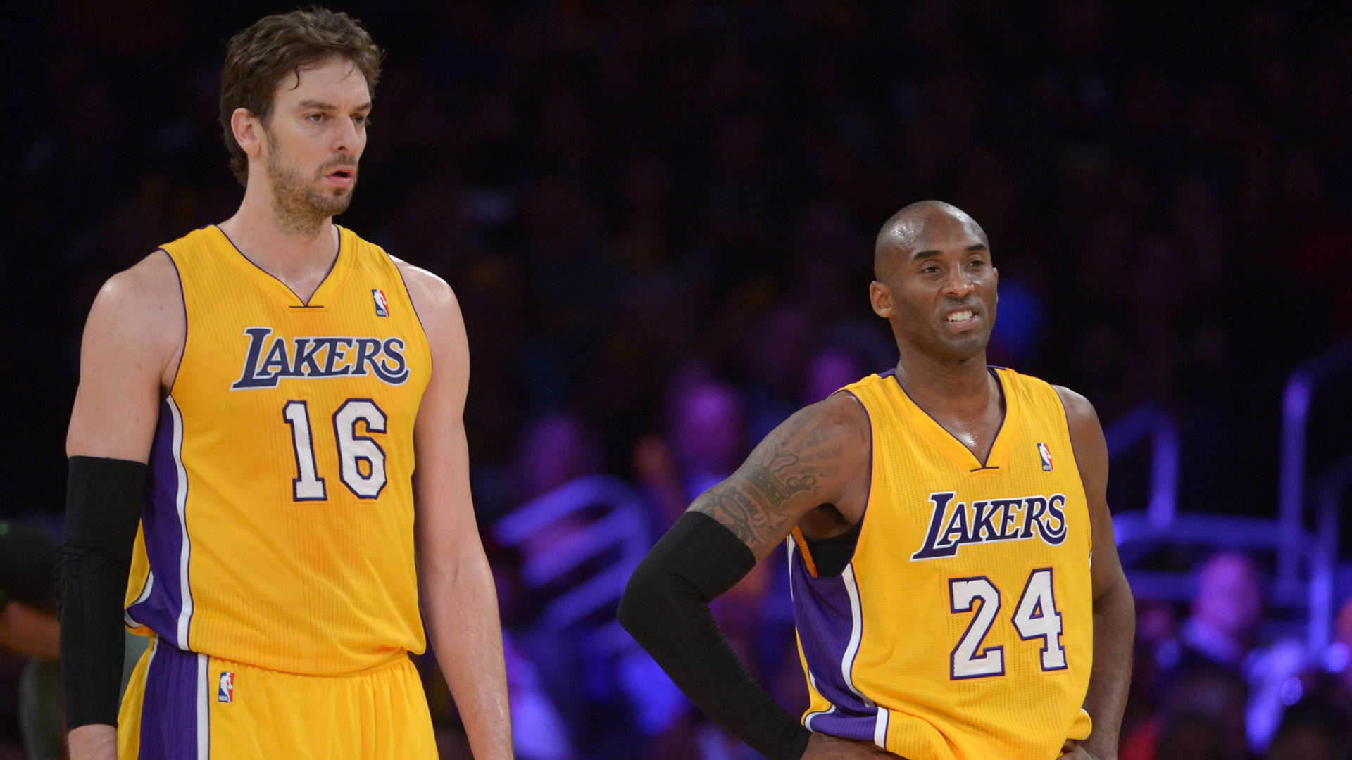 Official Kobe Bryant and Pau Gasol Los Angeles Lakers i miss him