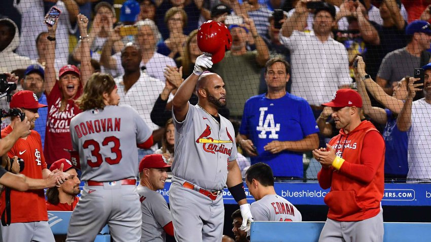 Cardinals Blowout Dodgers 11-0 on Historic Night For Albert Pujols – NBC  Los Angeles