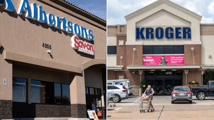 Albertsons and Kroger supermarkets