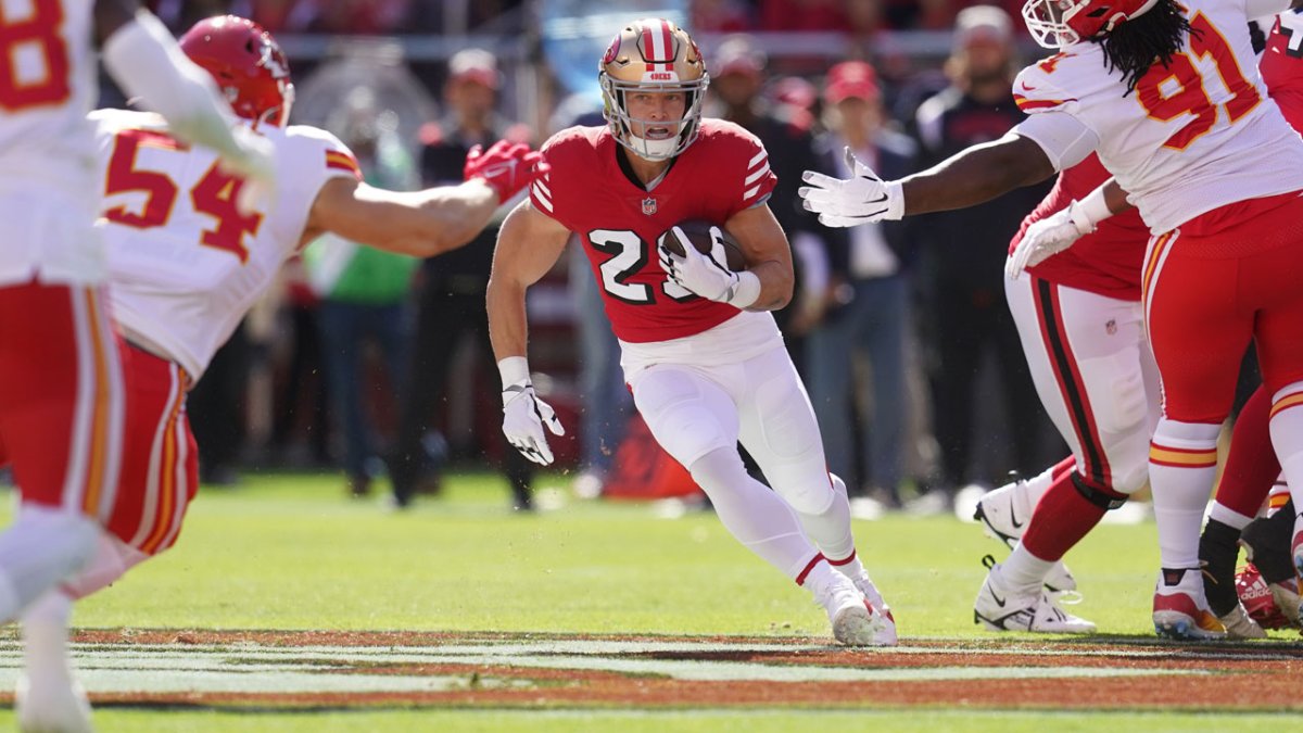 How Christian McCaffrey's 49ers Debut Went in Week 7 Loss to Chiefs – NBC  Los Angeles