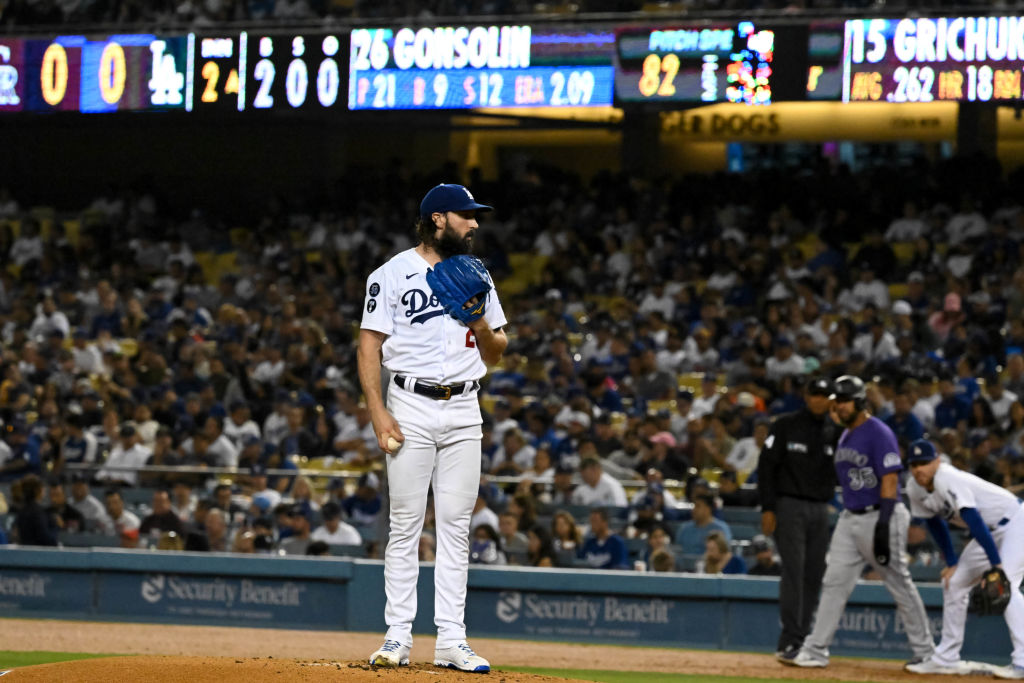 Tony Gonsolin Returns From IL For Dodgers in 2-1 Loss to Rockies