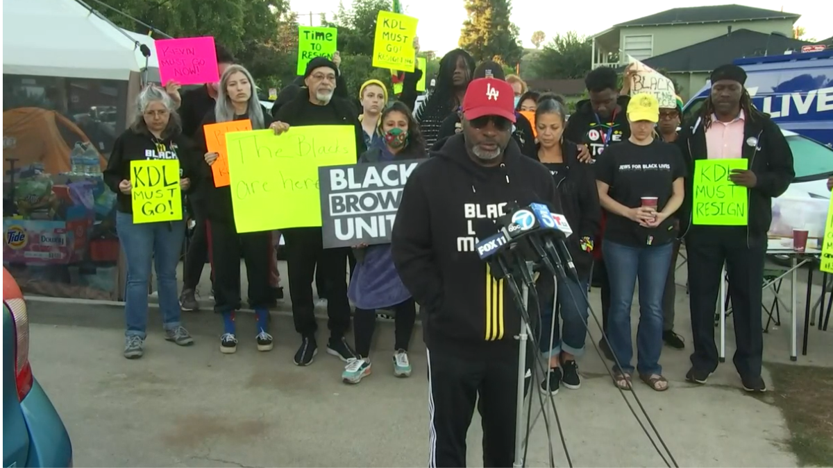 Protesters Call On La City Councilmembers To Resign Nbc Los Angeles 