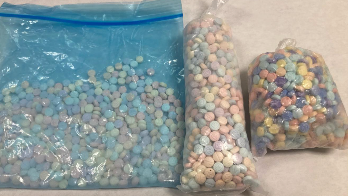 Rainbow Fentanyl Among 300,000 Pills Found in Truck Tire – NBC Los Angeles