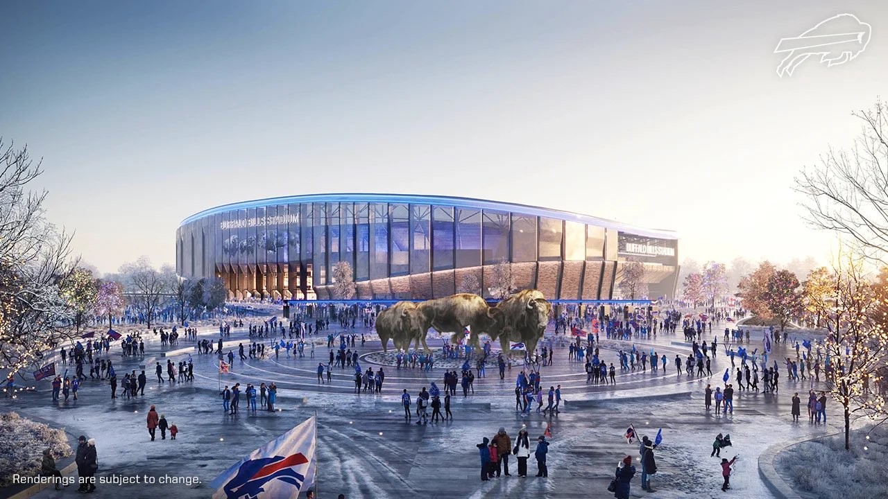 Buffalo Bills Release Renderings for New NFL Stadium, Could Open by