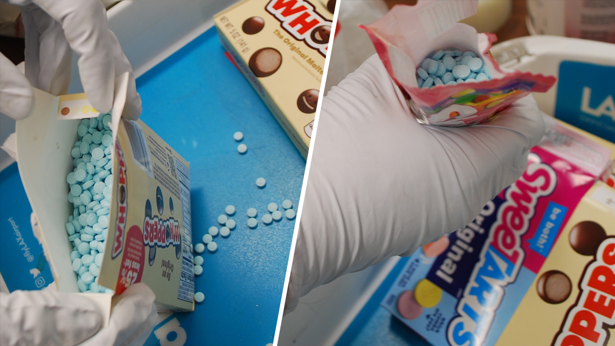 LA County Sheriff’s Narcotics Agents Seize Fentanyl Pills Hidden in