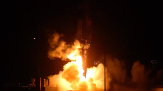 A Firefly Aerospace rocket launches from Vandenberg Space Force Base Saturday Oct. 1, 2022.