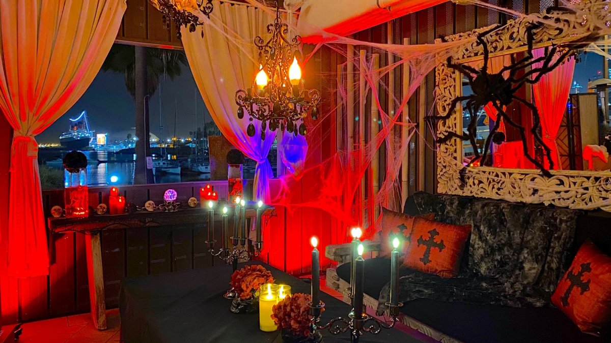 You Can Book a ‘Creepy Cabana,’ With a Queenly View, in Long Beach ...