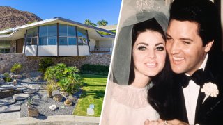 The Palm Springs house that Elvis and Priscilla Presley spent their 1967 honeymoon is once again for sale – this time for $5.6 million.