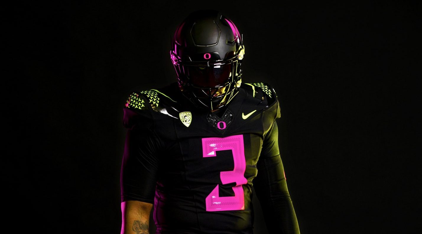 Oregon football best sale new uniforms