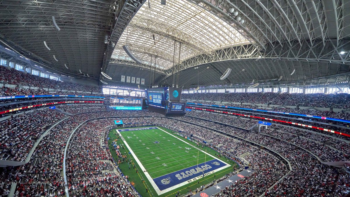 AT&T Stadium, home of the Dallas Cowboys, is a work of genius