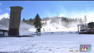 Big Bear Sees Early Snow