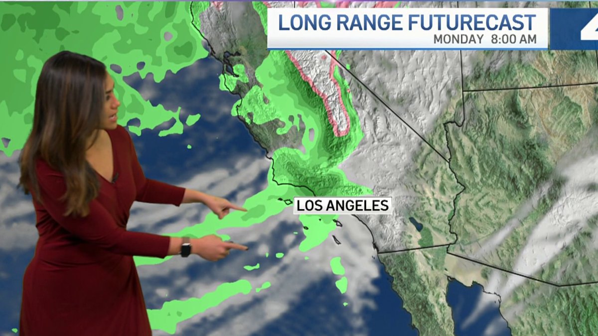 First Alert Forecast: Rain Is in the Coming Forecast – NBC Los Angeles