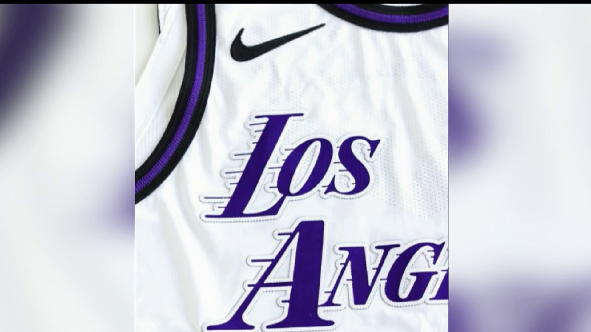 Lakers city best sale edition logo