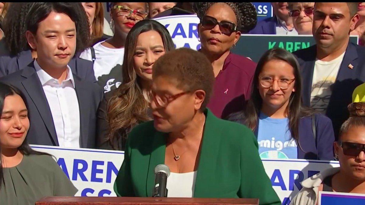 Rep. Karen Bass Wins LA Mayoral Race NBC Los Angeles