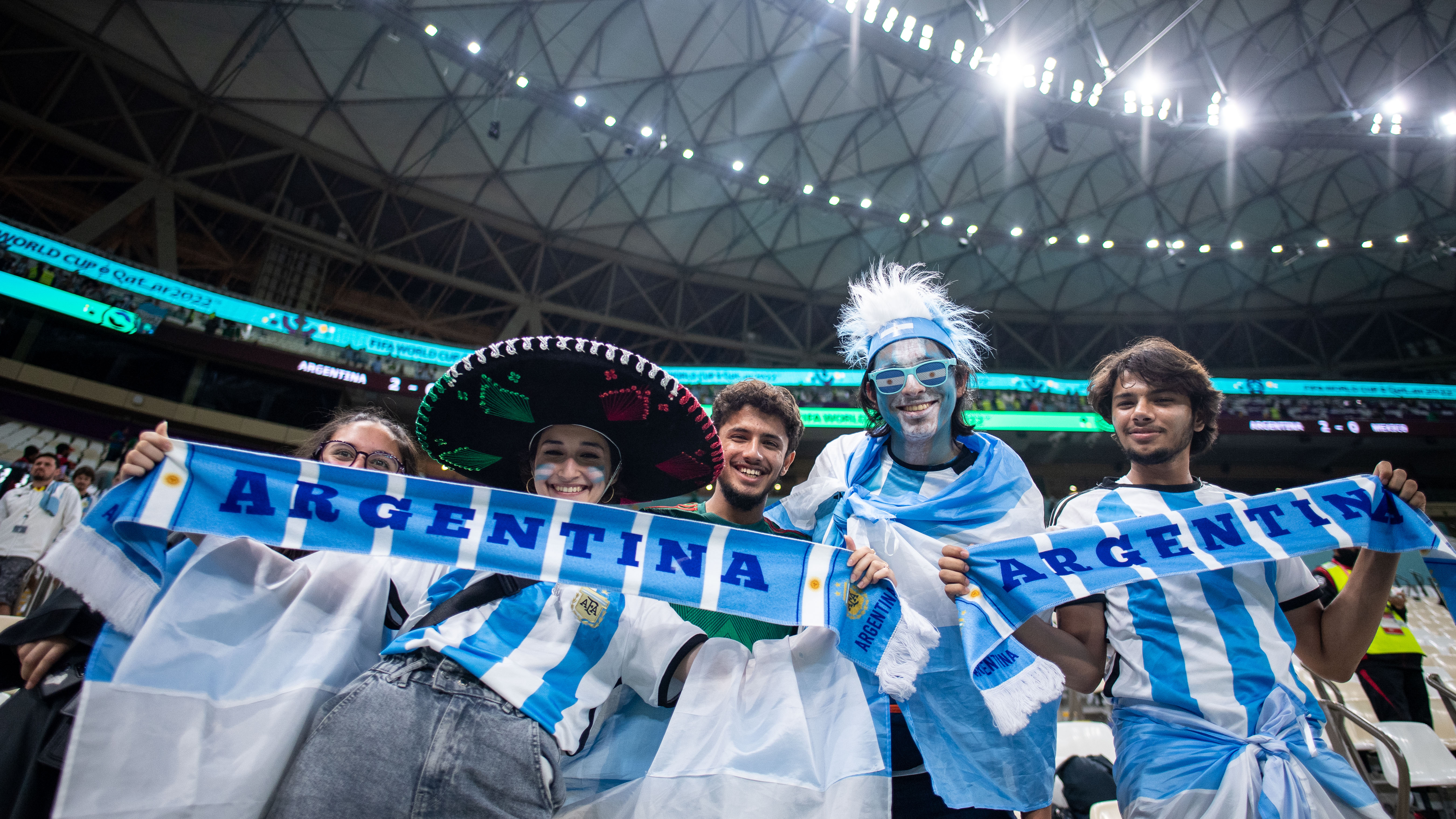 Argentina's non-Argentinian World Cup fans out in force in Qatar, Qatar World  Cup 2022