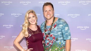 Heidi Montag (L) and Spencer Pratt attend Prime Video and Freevee’s Summer Solstice LA Event at the Santa Monica Proper Hotel on June 21, 2022 in Santa Monica, Calif.