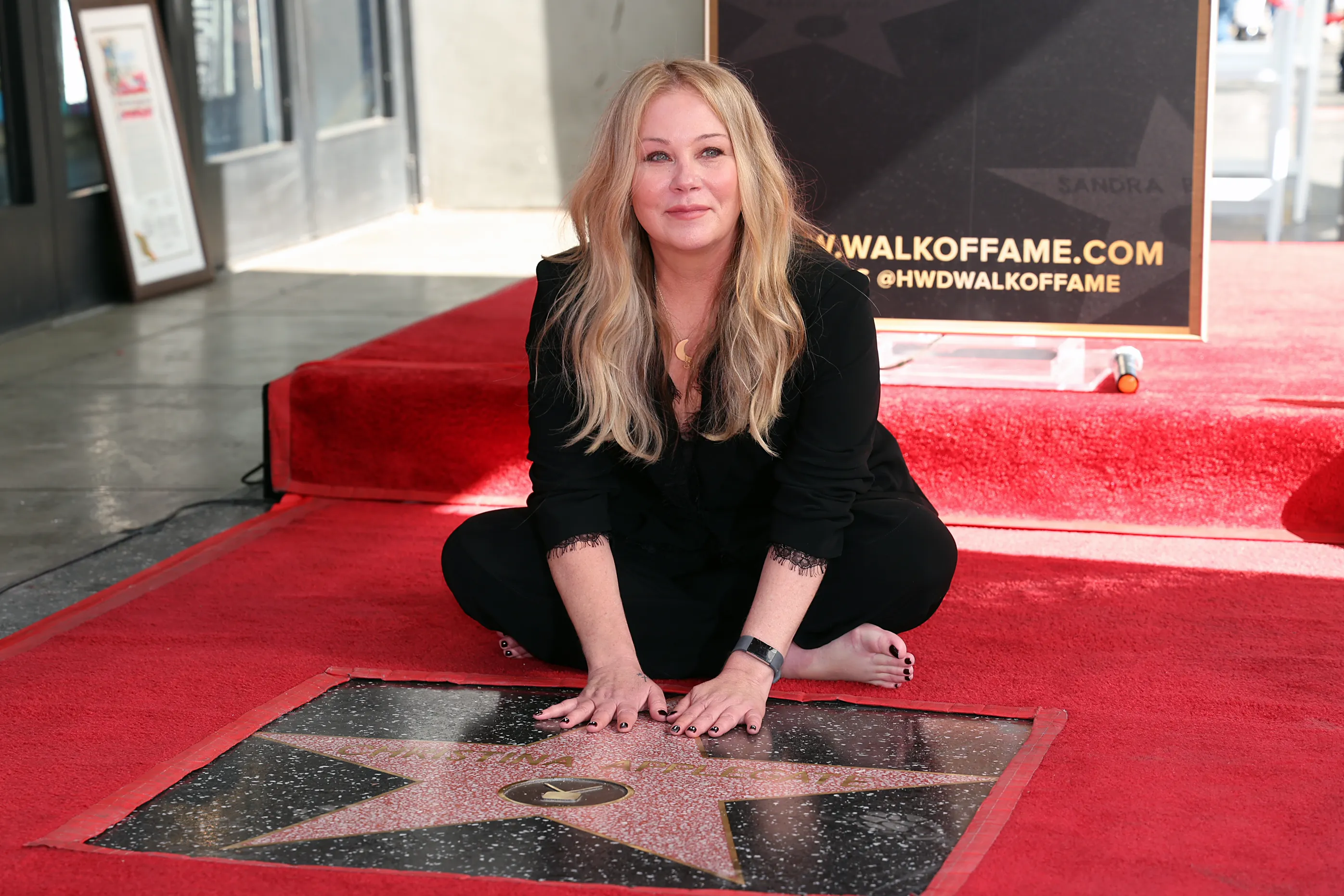Christina Applegate's Hollywood Walk of Fame Star Unveiled as