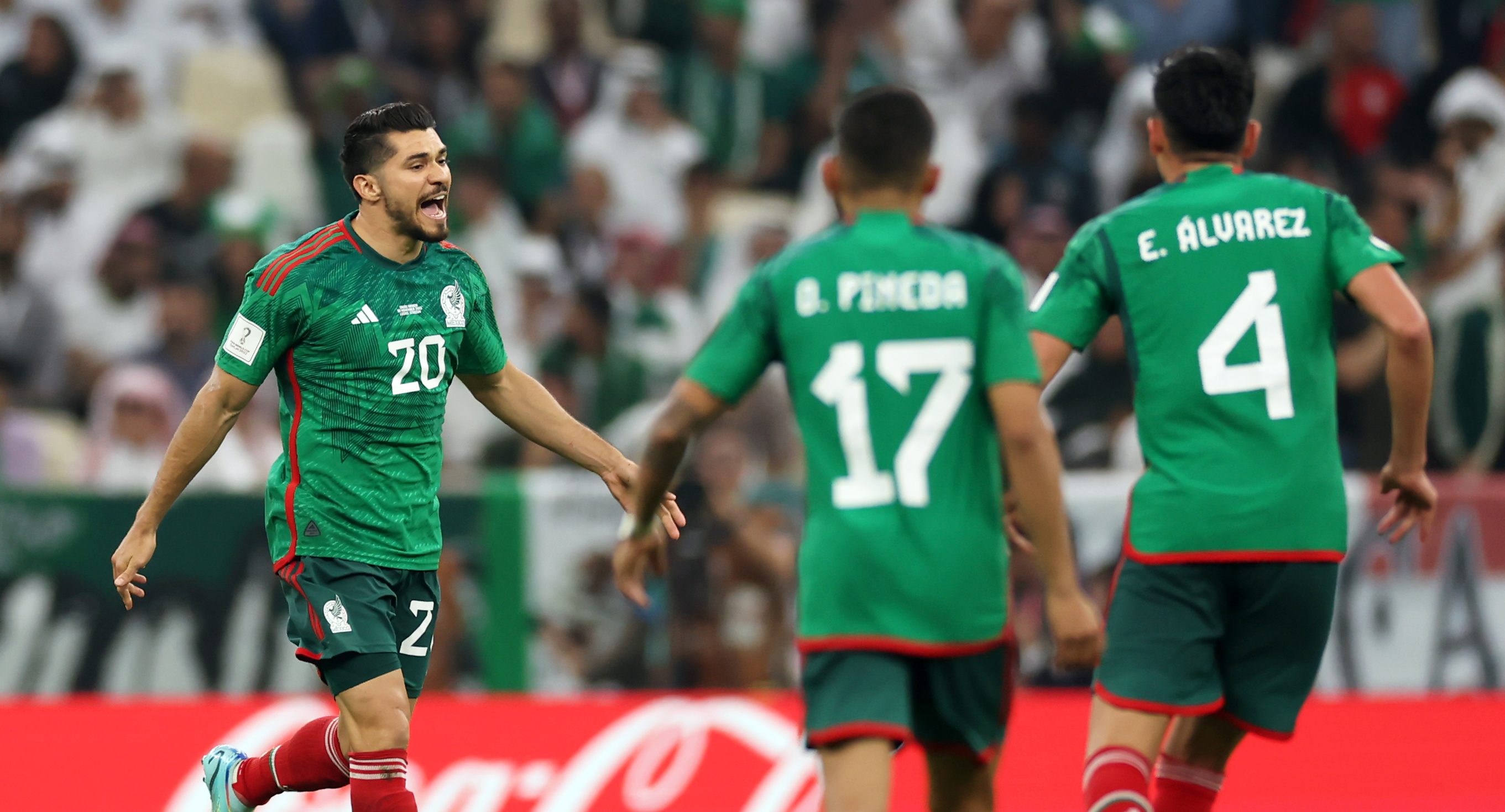 Henry Martín, Luis Chávez End Mexico's Goal Drought Vs. Saudi Arabia