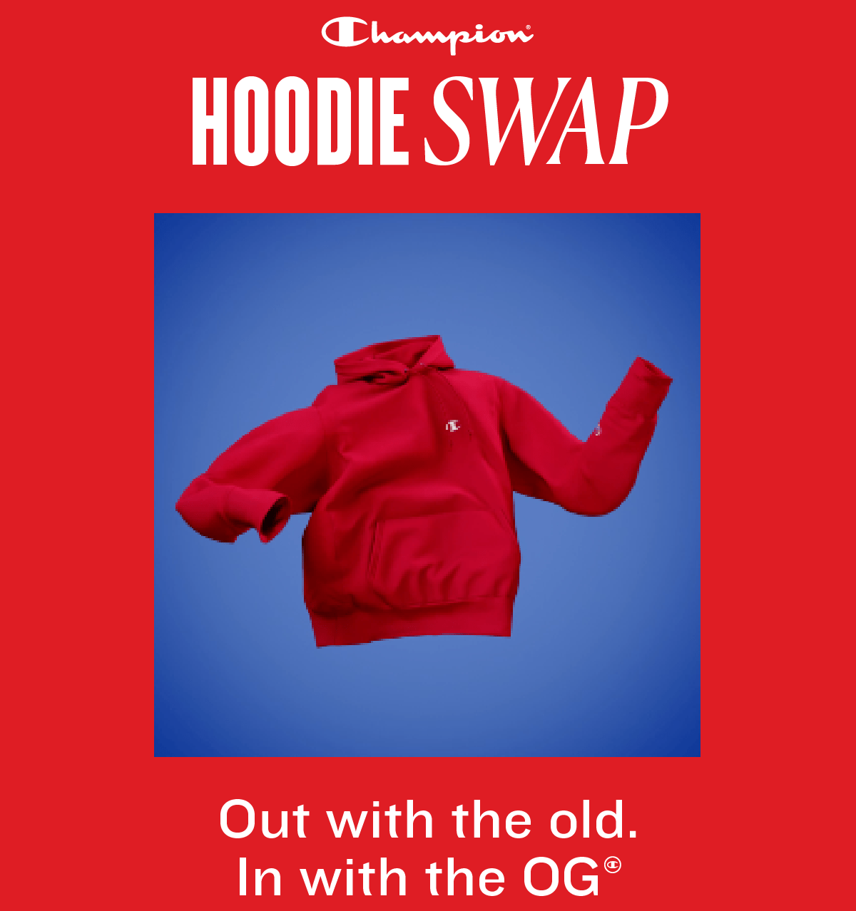 Og top champion hoodie